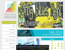Tablet Screenshot of ckisz.ciechanow.net.pl