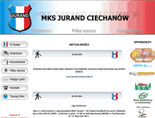 Tablet Screenshot of jurand.ciechanow.pl